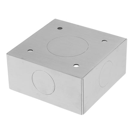 Raindrops Convenient Electrical Box For Various Decor Styles Surface Mount Outlet Convenient Wall Socket Junction Box Versatile Switch Panel