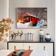 thumbnail image 2 of Cuadros Decorativos Nieve coche Rhinestone ronda completa 5D DIY diamante pintura Kit pared cuadros arte Likrtyny embutido en tela, 2 of 9