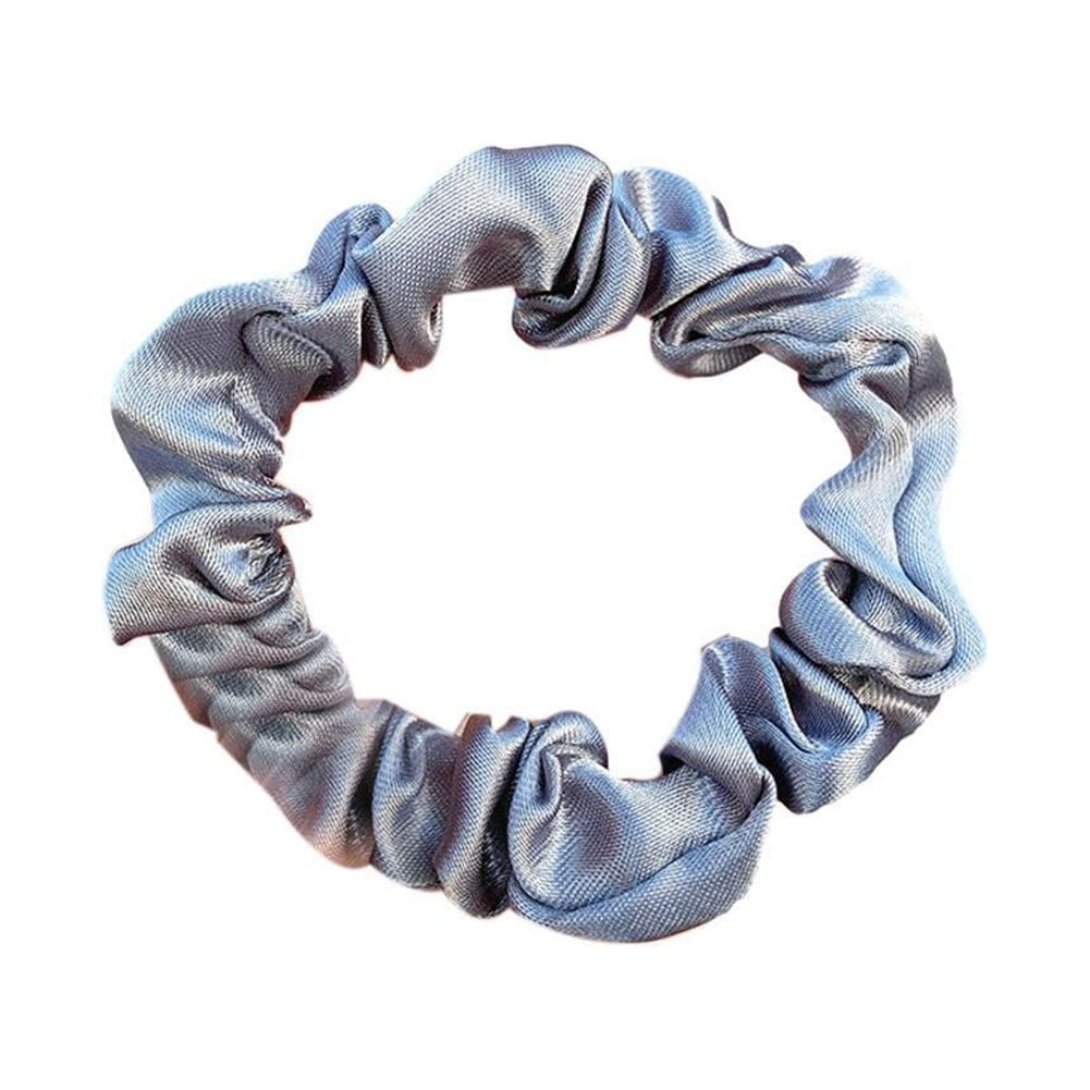 Large Intestine Circle Hair Tie Set Pure Color Cloth Hair Tie Headdress