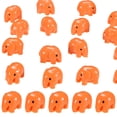 thumbnail image 1 of Uxcell 20-Pack Mini Elefante de Resina, Pequeñas Figuras de Elefante para Decoración de Jardín de Hadas/Paisajismo Micro Hogar [Naranja], 1 of 6