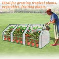 thumbnail image 5 of Sunny Garden Flower Greenhouse Portable Mini Greenhouse House Yard for Plants/Vegetables (3'x7.9'x3'), 5 of 12