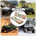 thumbnail image 4 of FKELYI UTV Seat Cover Waterproof Powersports Seats Covers Anti-Dust Mule Bench Seat Cover Compatible with Mule SX 2017-2023 Interior Decor Bohemian Flower Butterfly Print, 4 of 7
