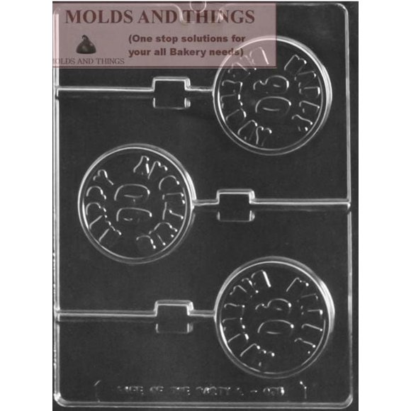 Molde Para Dulces De Feliz Cumpleaños Número 90 Molde Para Dulces De Chocolate De 90 Cumpleaños Con Instrucciones De Moldeo Escritas