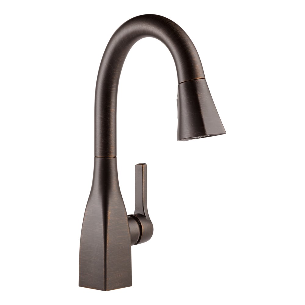 Delta Mateo Single Handle Pull-Down Bar / Prep Faucet, Venetian Bronze
