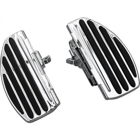 Kuryakyn ISO Passenger Boards for Harley-Davidson Models with Passenger Pegs - Chrome