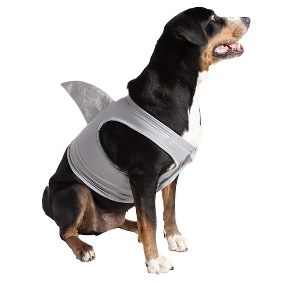 Disfraz de tiburón Pet Krewe para perros y gatos | Talla grande