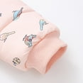 thumbnail image 3 of Ruyang Toddler Baby Dinosaur Puffer Jackets Cute Car Flowers Graphic Hooded Quilted Coat Winter Warm Cotton Down Outwear, 3 of 7
