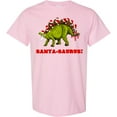 thumbnail image 3 of Inktastic Santa-saurus Christmas Dinosaur T-Shirt, 3 of 5
