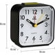 thumbnail image 2 of Despertador matutino, despertador analógico de cuarzo digital 3D, pequeño despertador de viaje silencioso que no hace tictac, despertador luminoso ideal para la familia/oficina, 2 of 5