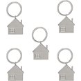 thumbnail image 1 of Juego de 5 llaveros CHAO Aleación de zinc forma de casa, 1 of 5