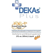 Dekas Plus Multivitamin Supplement Liquid, 2 Fl. Oz.