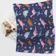 thumbnail image 6 of Yiaed Dinosaur Print Dog Blankets-Cat Blanket Washable for Couch Protection,Puppy Blanket, Soft Plush Reversible Throw Furniture Protector-Small, 6 of 8