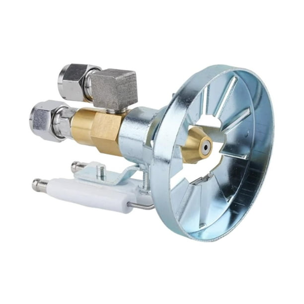 Boquilla para quemador de aceite usado, de metal, eficiente, resistente, de repuesto industrial, de cono completo Diámetro del orificio: 20 mm