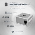 thumbnail image 2 of Fuente de Poder PC Balam Rush MAGNETAR 1050MR 1050W 80 Plus Platinum Modular Blanco, 2 of 5