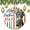 Pattern-4, variant on Merry Christmas Max Cute Doberman Dog Ornament Cute Animal 3" Ceramic Christmas Ornament Christmas Tree Ceramic Ornament Decoration Holiday Present