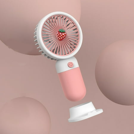 

Pocket Fan Handheld Fan Soft Silicone Mini USB Rechargeable Portable Pocket Fan For Outdoor