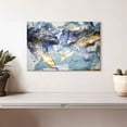 thumbnail image 2 of Elephant Stock Abstract Glitter Wall Art - Horizontal Canvas Wall Art - Living Room Wall Decor - Abstract Canvas - Blue And Gold Decor - 12" x 8", 2 of 8