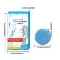 Toilet Bowl Cleaners, Upgraded Blue Automatic Toilet Tank Cleaner