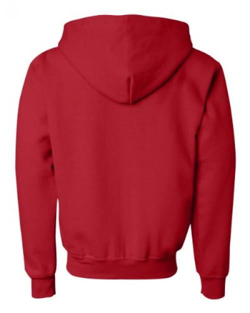 gildan red sweatshirt