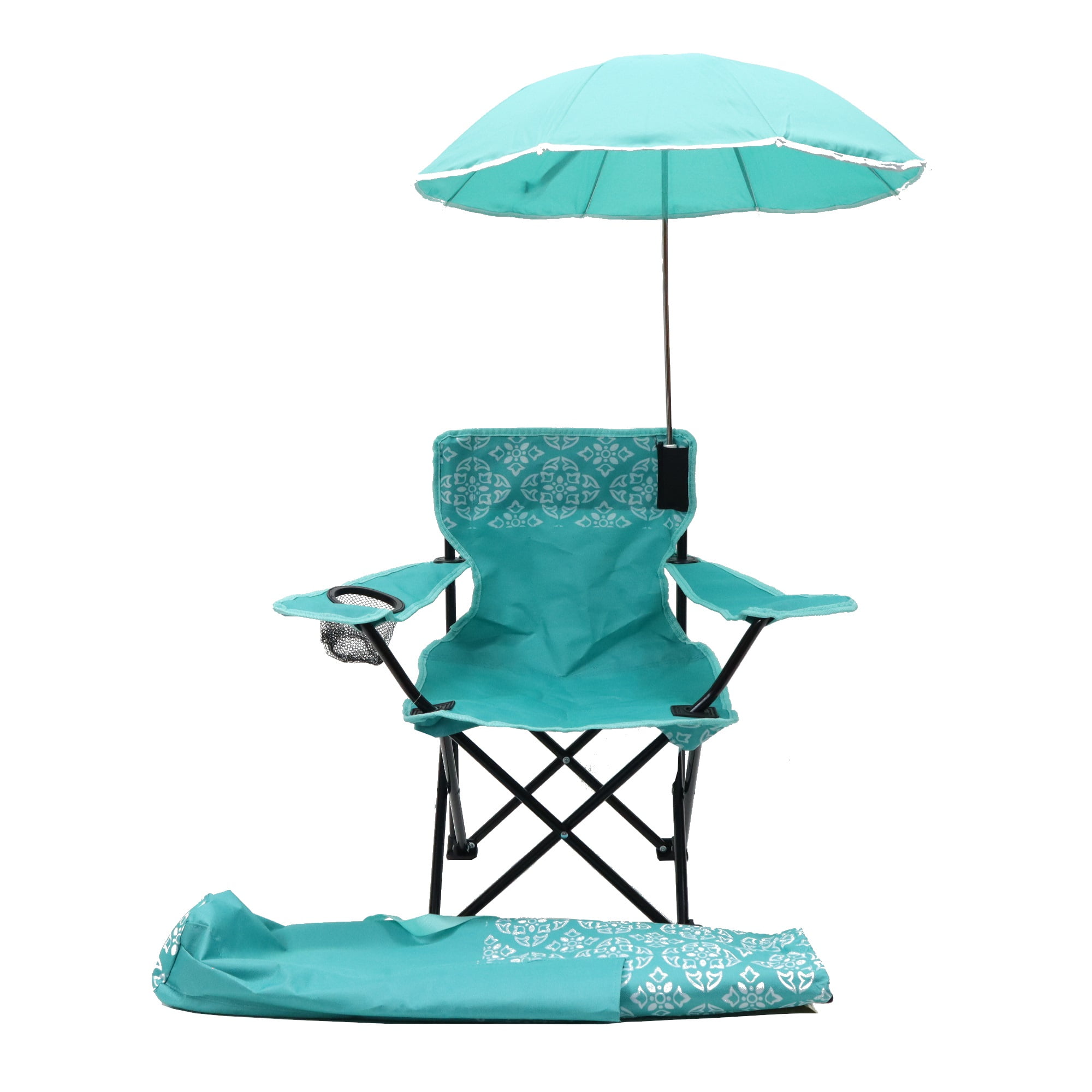 Coleman Beach Ground Mat with Can Cooler and Adjustable Back