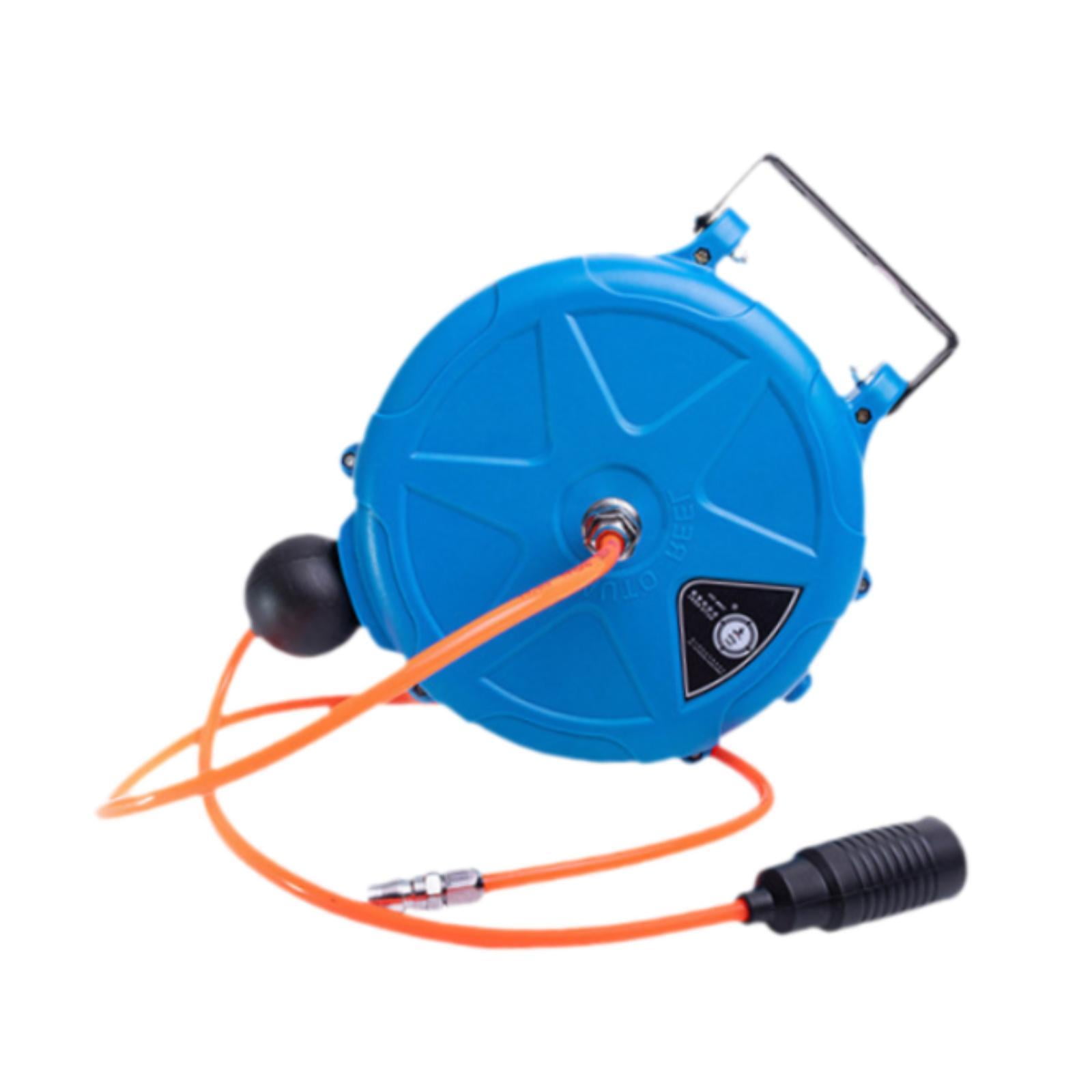 koolsoo Air Hose Reel Water Hose Reel Easily Installation Automatic Locking Garden Automatic Wall Mount Garage Air Compressor Hose Reel