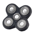 thumbnail image 1 of 5 Têtes de Rasoir Flottantes de Remplacement pour Tête de Rasoir 4D et Tête de Rasoir, Rasoir Électrique Noir, 1 of 1