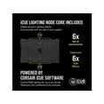 thumbnail image 4 of Corsair iCUE QL120 RGB 120mm PWM White Fan - Triple Fan Kit With Lighting Node CORE - 3 Pack, 4 of 7