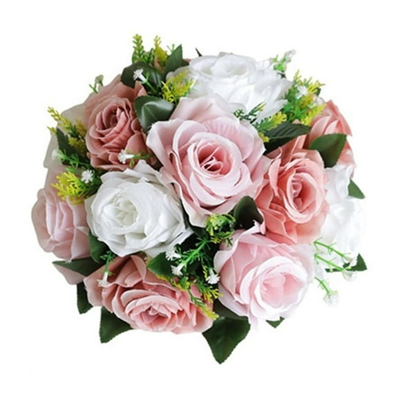 Godom Rose Ball Flowers Silk Flower For Centerpieces Roses Floral Arrangement Artificial Flowers For Wedding Decor