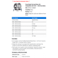 thumbnail image 2 of Front Brake Pad and Rotor Kit - Compatible with 2021 - 2022 Kia Seltos, 2 of 2