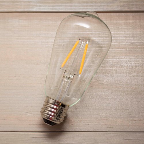 Replacement Bulbs Edison Light Bulb Dimmable LED ST58 E26 E27 Base 2W