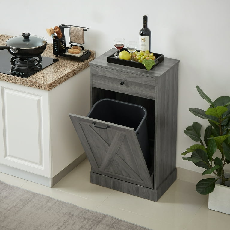 Trash can holder deals
