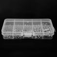 240 Pcs Cross Bolt Nut Gasket Set M2 M2.5 M3 M4 M5 Stainless Steel
