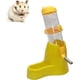 thumbnail image 1 of 3 In 1 Hamster Hanging Water Bottle Pet Auto Dispenser With Base For Dwarf Hamster Mouse Rat Hedgehog-Yellow 125Ml, 1 of 4