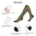 thumbnail image 5 of Lsque Hawaiian Culture Symbols 1 Pattern Sport Compression Socks for Men & Women 15-20 mmHg Knee High Nurse Pregnant Running Medical and Travel Athletic, 5 of 6