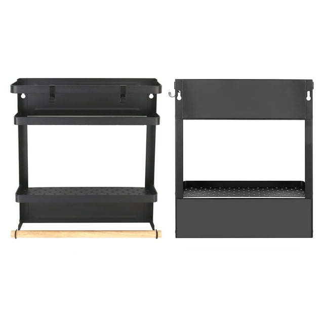 Refrigerante Rejilla Magnética, Rejilla para Colgantes de Refrigerador Estante de Refrigerador, Estante lateral de refrigerador Duradero para el Balcón de Baño