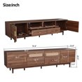 thumbnail image 2 of FFZ Modern Chic 76" TV Stand with Drawers, Entertainment Center for TVs up to 85 Inches, 2 of 10