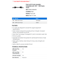 thumbnail image 2 of Front Left CV Axle Assembly - Compatible with 1987 - 1988 Toyota Tercel, 2 of 2