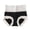 Black, variant on Womens Cotton Underwear Soft Full Briefs Breathable Ladies Underwear Panties High Waisted