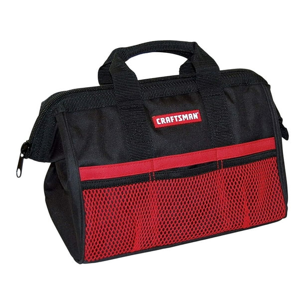 Bolsa para herramientas Craftsman 9-37535, suave, diseño de apertura de 13 pulgadas de ancho