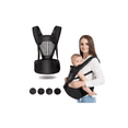 thumbnail image 2 of "Mochila Ergonómica Cangurera De Bebé Portabebés 0-48 Meses negro ", 2 of 5