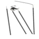 thumbnail image 3 of 100pcs Disposable Eyeliner Brushes With Covers On the Hair Beauty Makeup Tools Wand Applicator (Size: 9cm, Thick: 0.2cm, Color Black), 3 of 5