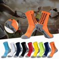 thumbnail image 4 of Outdoor Backpacking 1Pair Unisex Trekking Breathable Basketball Non Slip Comfortable Football Socks Soccer Socks Cycling Socks Sports Sock GREEN, 4 of 8