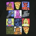 thumbnail image 2 of Five Nights at Freddy's Shirt Boys' Get Ready Game Over Grid Design Short Sleeve Top, 2 of 5