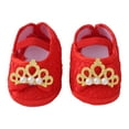 thumbnail image 2 of Otqutp Pageant Footwear for Flower Girls Baby Shoes Fashion Soft Sole Toddler Shoes Pearl Dress Flower Princess Shoes Toddler Shoes, 2 of 7