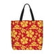 thumbnail image 1 of Easygdp Red Vintage Flowers Bolsa Tote para Mujer, Bolso de Hombro para Trabajo, Playa, Viajes, Compras y Supermercado, 1 of 7