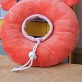 thumbnail image 3 of LOVEVER Cat Recovery Collar  Cute Cat Donut Collar  Soft Cone Collars for Cat  Wound Healing Protective Cone After Surgery Elizabethan Collars for Kitten Pets, 3 of 8