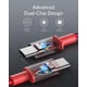 thumbnail image 4 of Cable USB C a USB C, cable de carga Anker tipo C, 3 m, rojo, 4 of 7