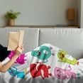 thumbnail image 3 of Number Soft Flannel Fleece Throw Blanket, Joyful Comic Numerals with Mathematical Characters Nursery Baby Childish Cartoon, Cozy Plush for Indoor and Outdoor Use, 50" x 60", Multicolor, by Ambesonne, 3 of 5