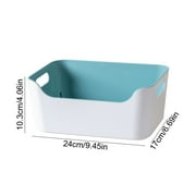 Plastic Small Storage Box,Deck Storage Boxes for Organizing,Storage Basket, 14x10x6 In Multi-Specification Storage Box - Kitchen/Living Room Snack Organizer