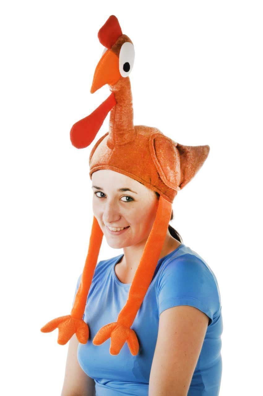 Shatchi Turkey Gobbler Hat Cap Long Legs Christmas Hat Fancy Dress Party Costume Xmas Shatchi Turkey Gobbler Hat Cap Long Legs Christmas Hat Fancy Dress Party Costume Xmas